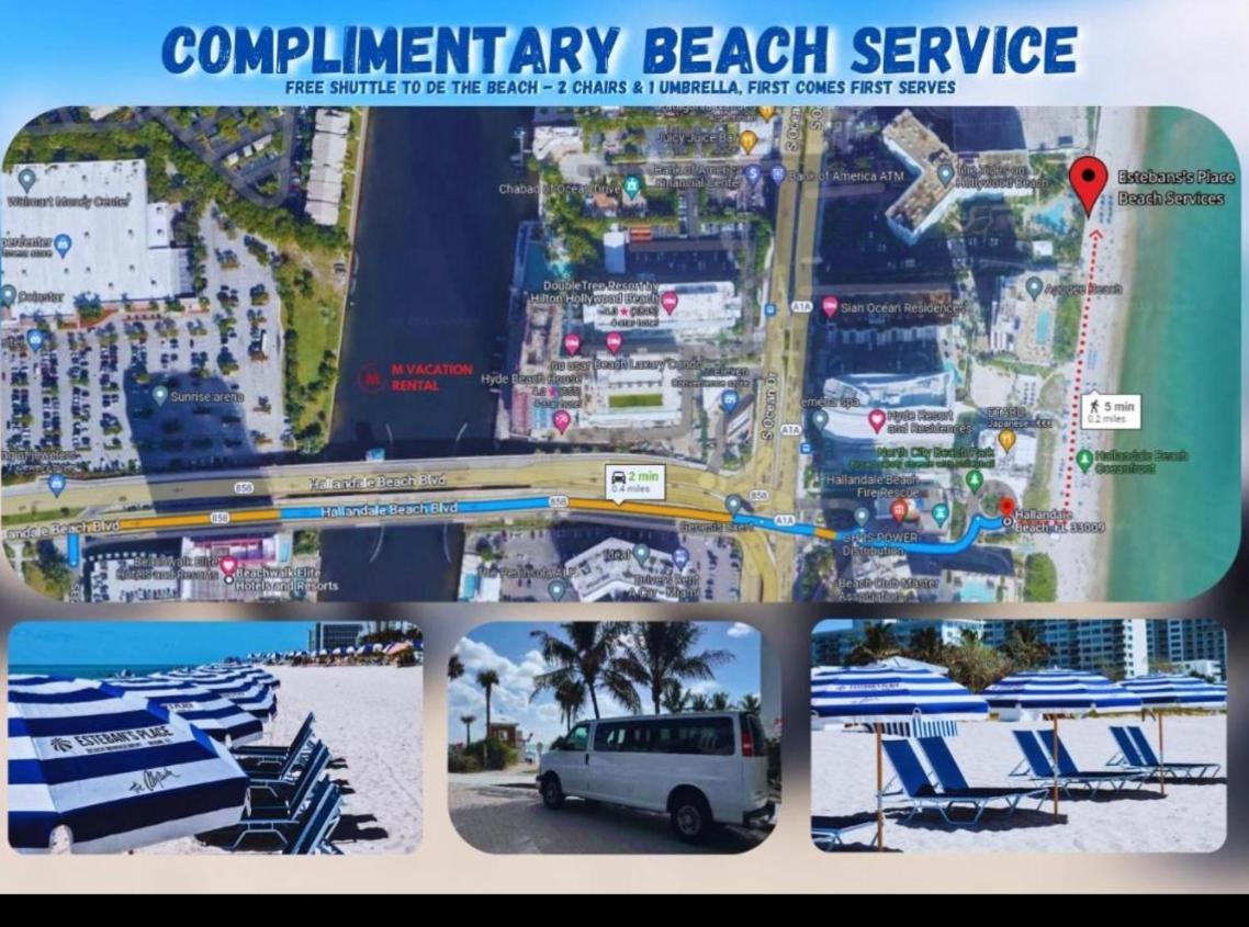Ocean Views - Pool & Gym - Pet Friendly - Close To Beach Hallandale Beach Exterior photo